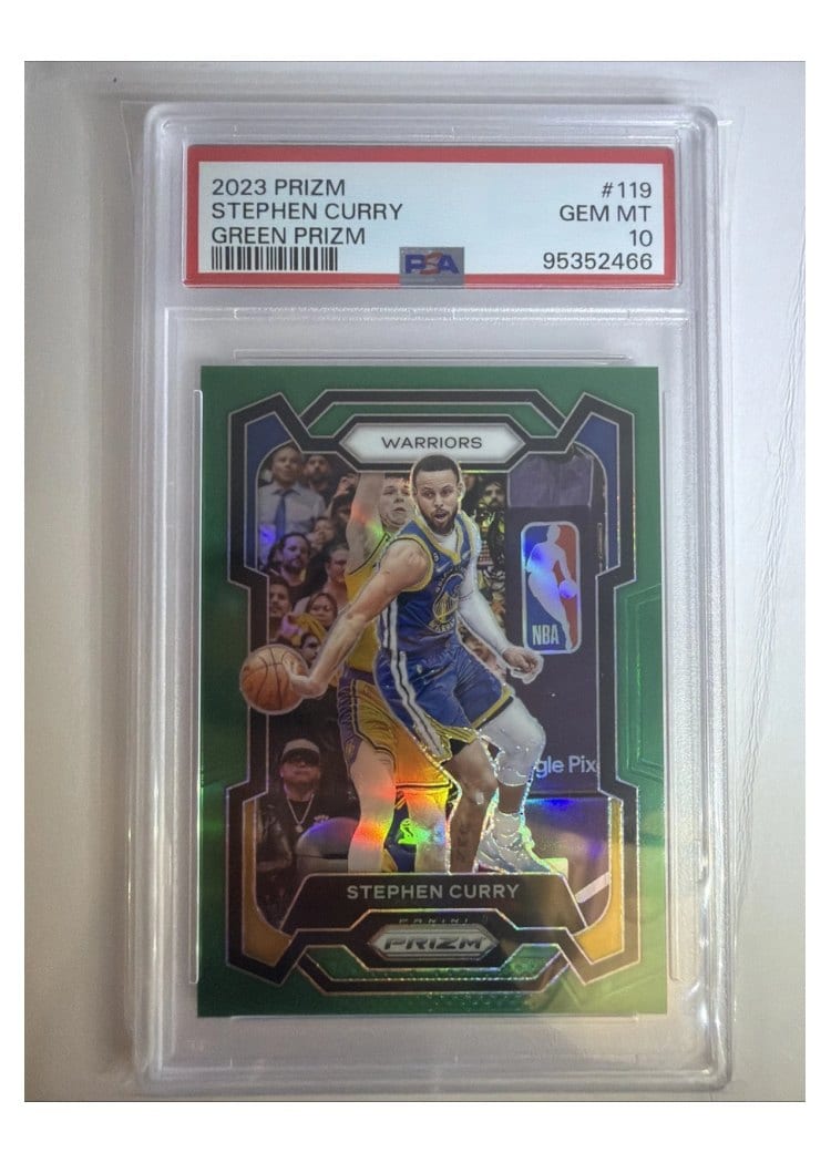 2023-24 Panini Prizm Base Set Stephen Curry #119 card