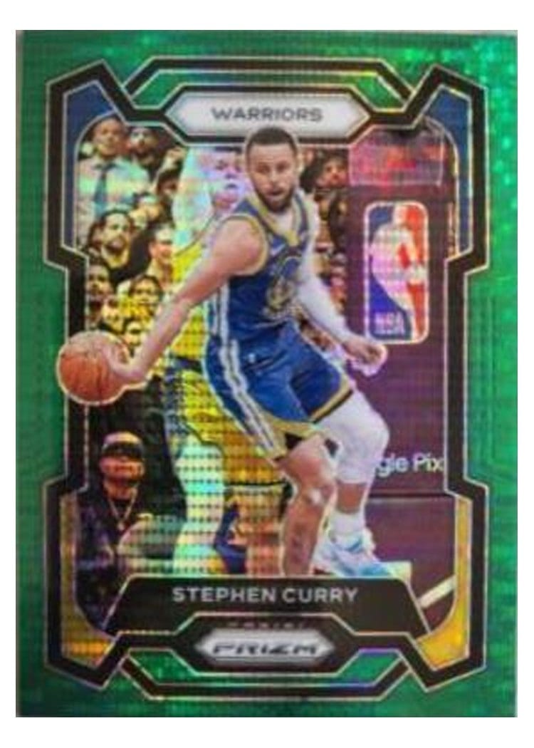 2023-24 Panini Prizm Base Set Stephen Curry #119 card