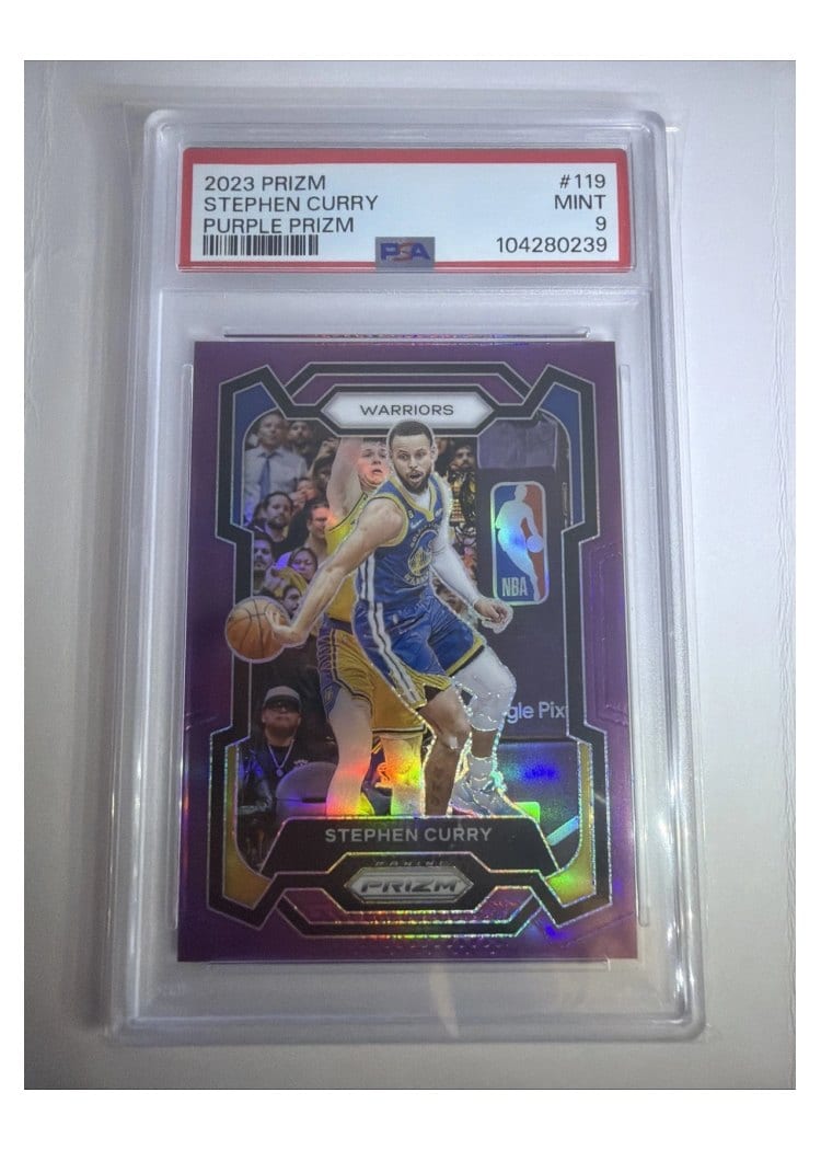 2023-24 Panini Prizm Base Set Stephen Curry #119 card