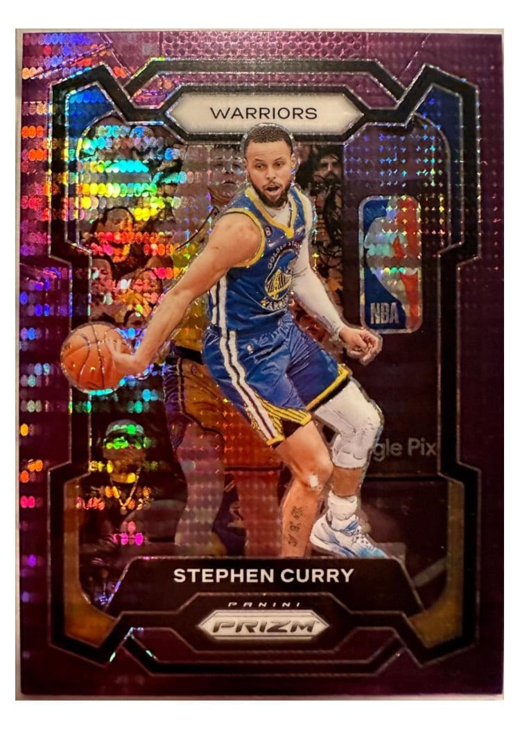 2023-24 Panini Prizm Base Set Stephen Curry #119 card