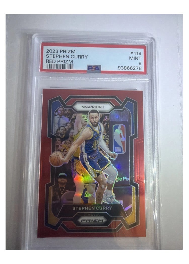 2023-24 Panini Prizm Base Set Stephen Curry #119 card
