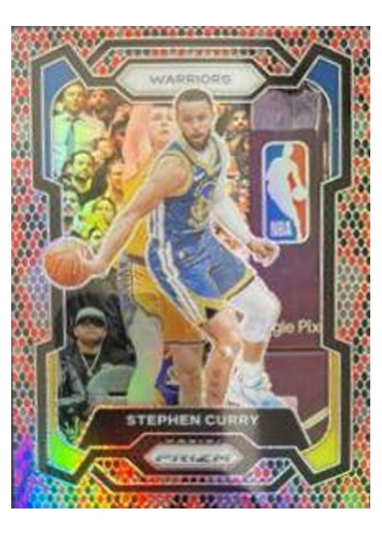 2023-24 Panini Prizm Base Set Stephen Curry #119 card