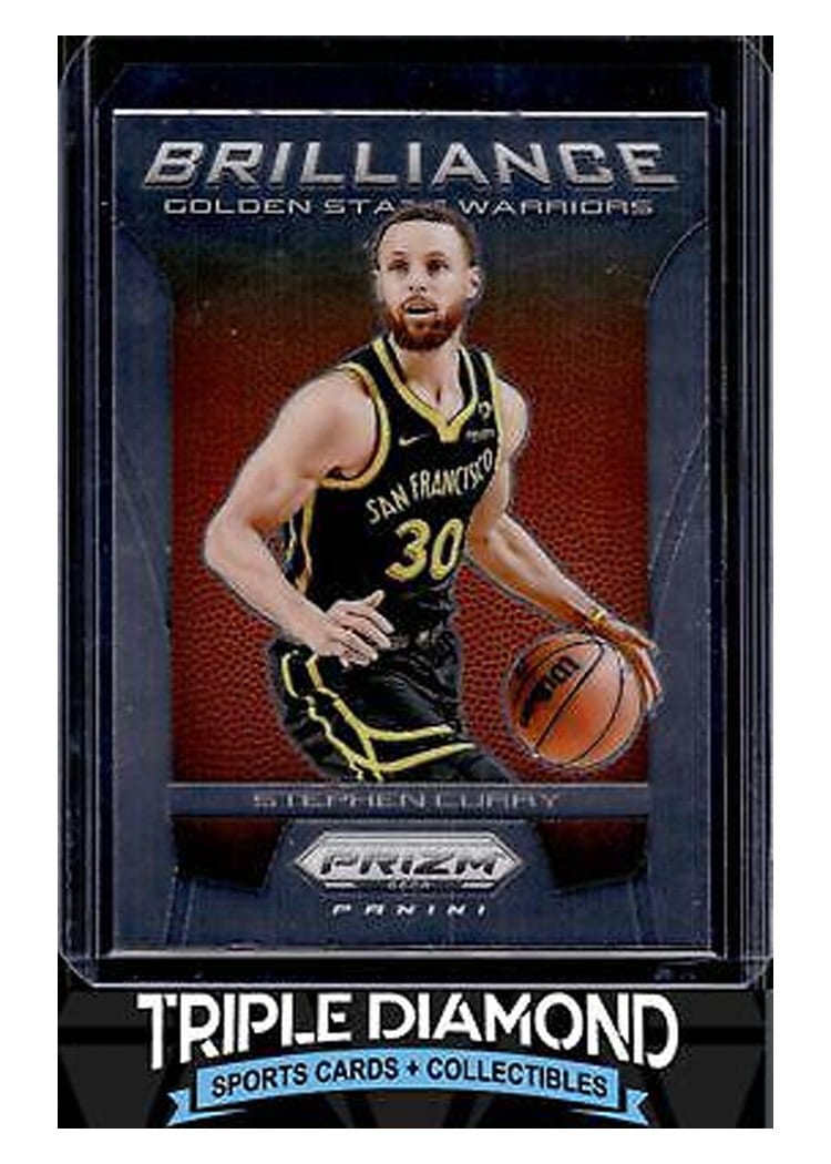 2023-24 Panini Prizm Deca Brilliance Stephen Curry #8 card