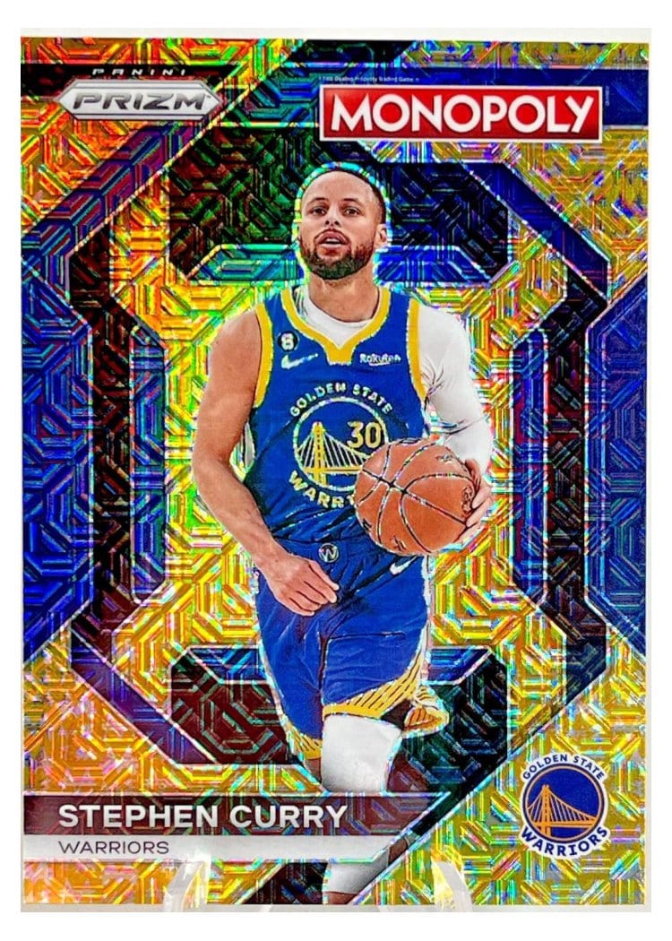 2023-24 Panini Prizm Monopoly Base Set Stephen Curry #28 card