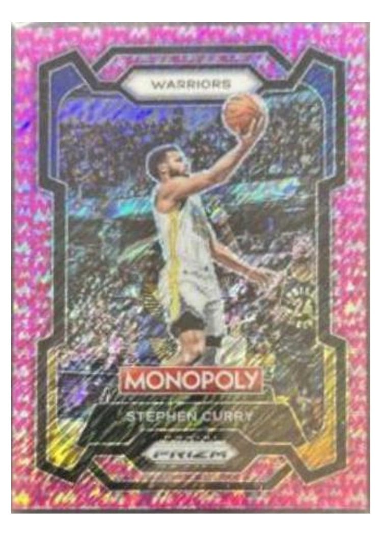 2023-24 Panini Prizm Monopoly Base Set Stephen Curry #28 card