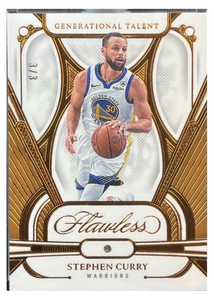 2023 Panini Flawless Stephen Curry #98 card