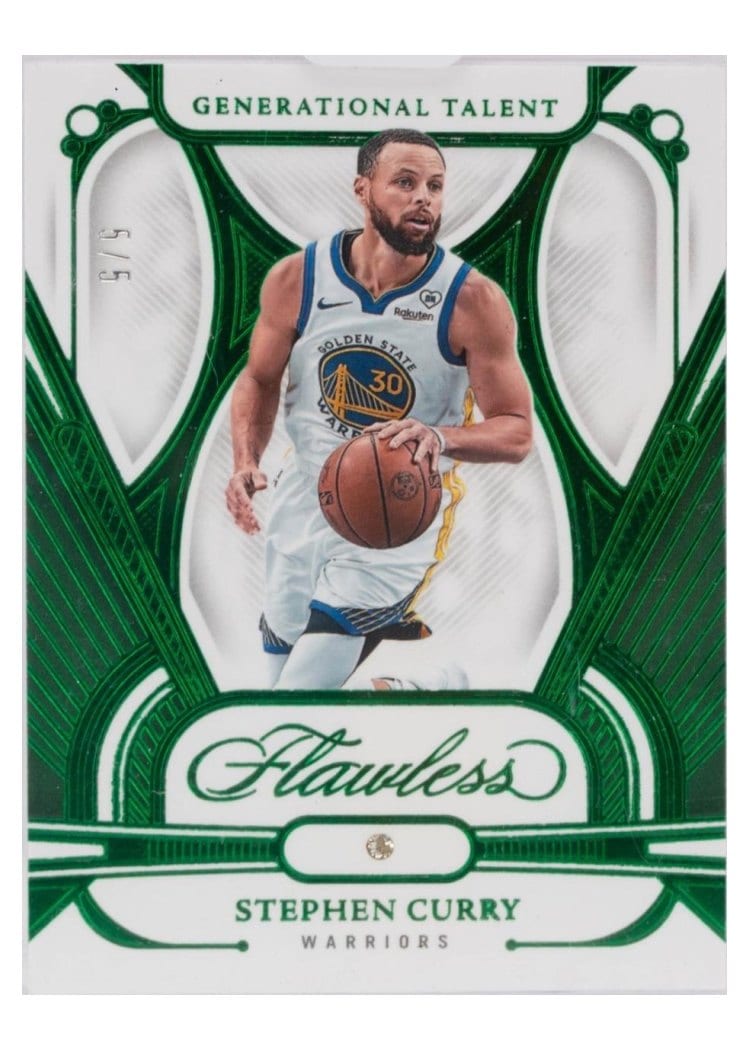 2023 Panini Flawless Stephen Curry #98 card