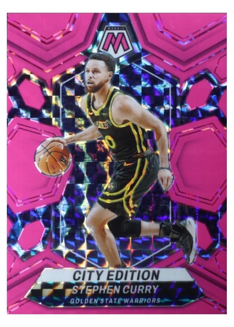 2023 Panini Mosaic Stephen Curry #276 card