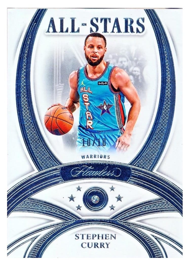 2024-25 Panini Flawless Base Gems Stephen Curry #130 card