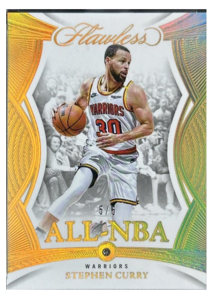 2024-25 Panini Flawless Base Gems Stephen Curry #190 card