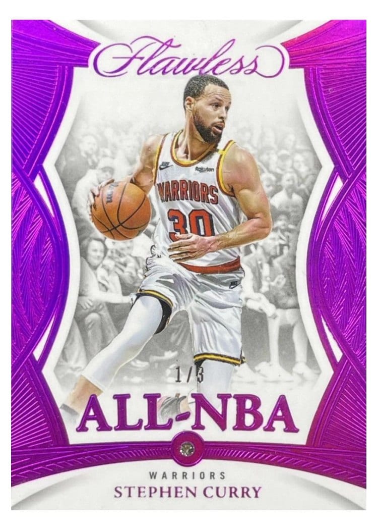 2024-25 Panini Flawless Base Gems Stephen Curry #190 card