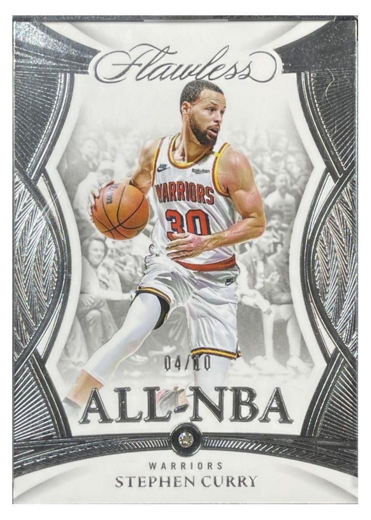 2024-25 Panini Flawless Base Gems Stephen Curry #190 card
