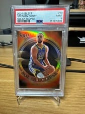 2024-25 Panini Select Solar Eclipse Stephen Curry #10 card