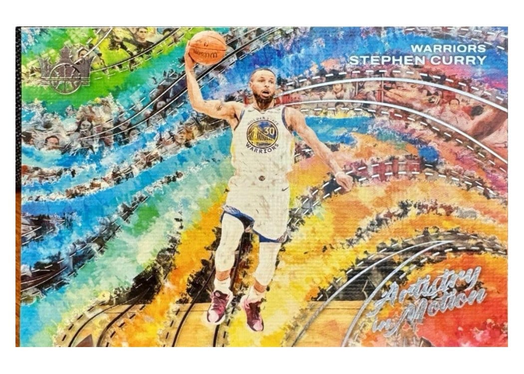 2024 Panini Court Kings Artistry in Motion Stephen Curry #4 card