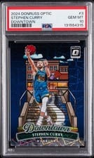 2024 Panini Donruss Optic Downtown Stephen Curry #3 card