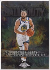 2025-26 Topps Chrome Ball of Duty Stephen Curry #BD-9 card