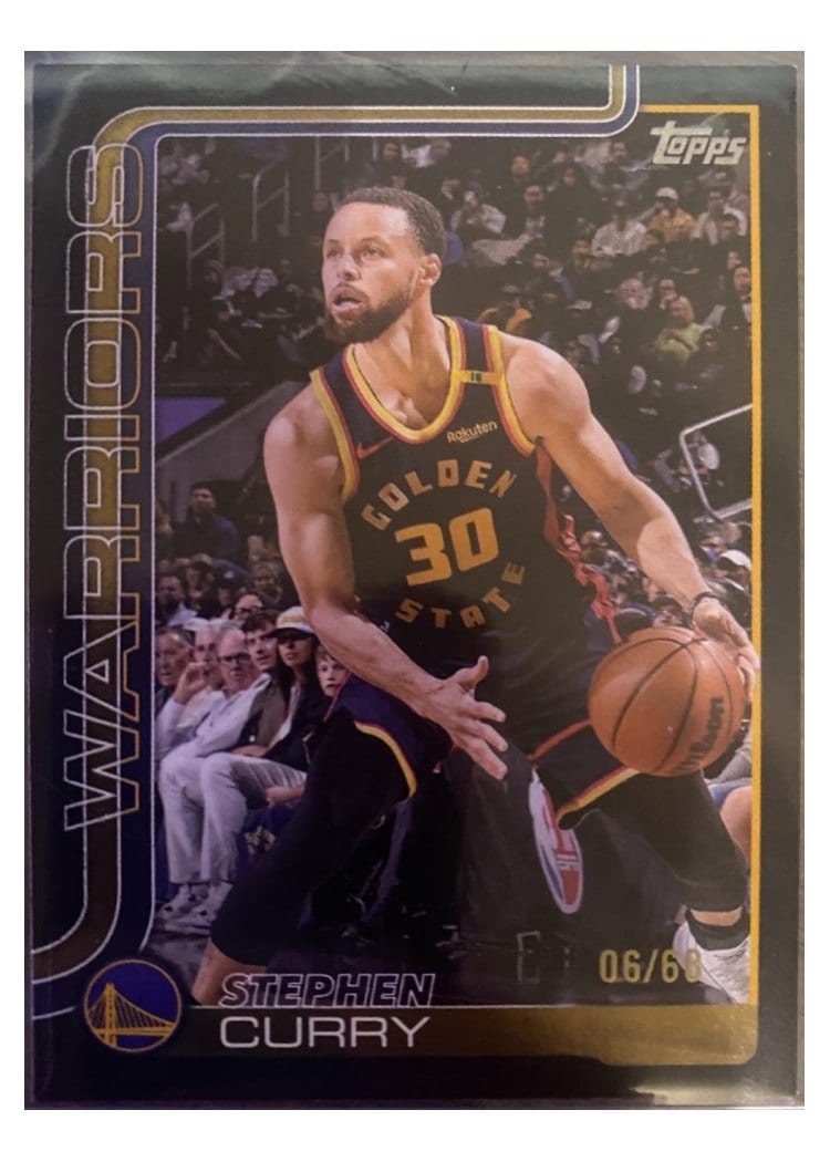 2025 Topps Stephen Curry #135 card
