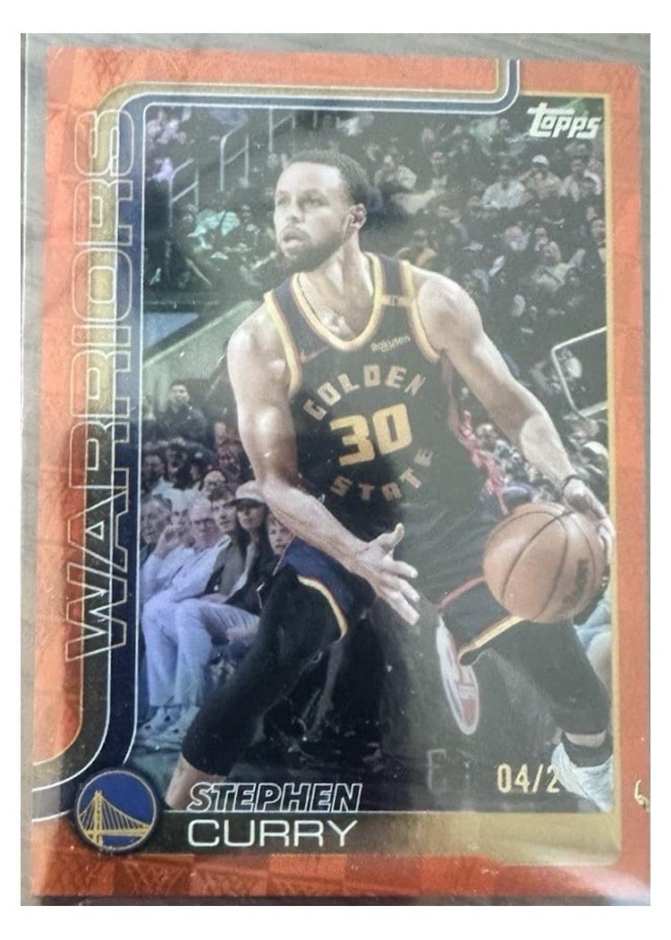 2025 Topps Stephen Curry #135 card