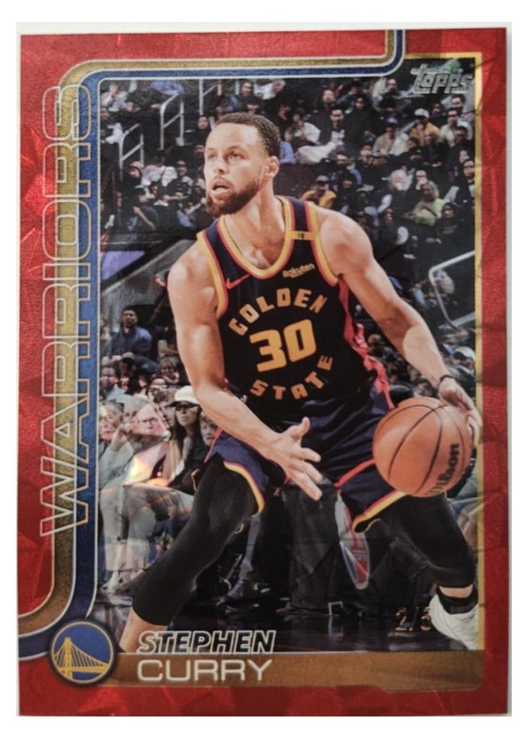 2025 Topps Stephen Curry #135 card