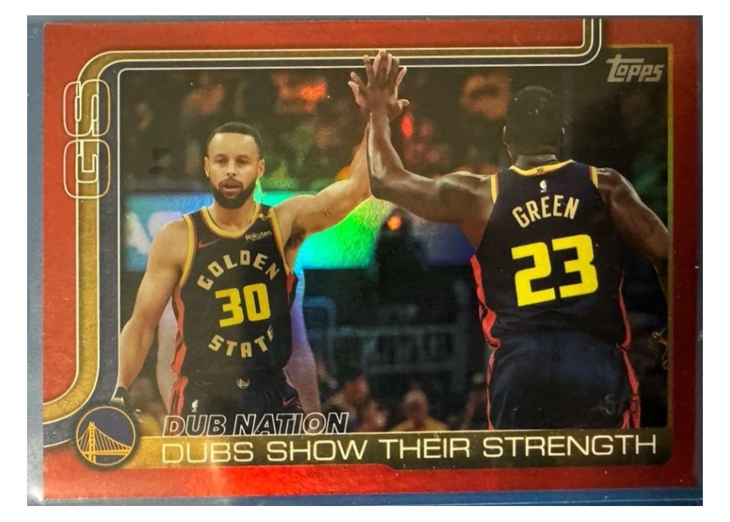 2025 Topps Stephen Curry #291 card