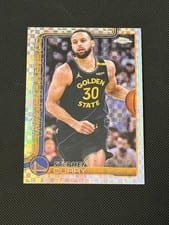 2025 Topps Chrome Stephen Curry #201 card