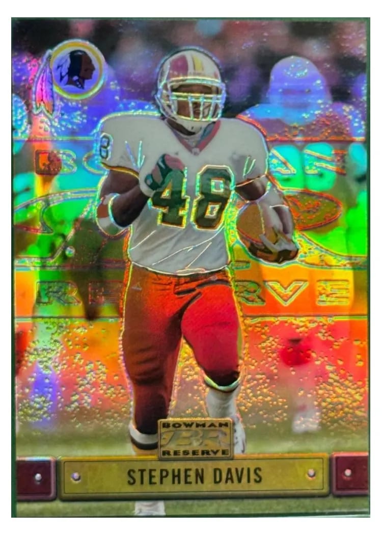 2000 Bowman Reserve Stephen Davis #38 card