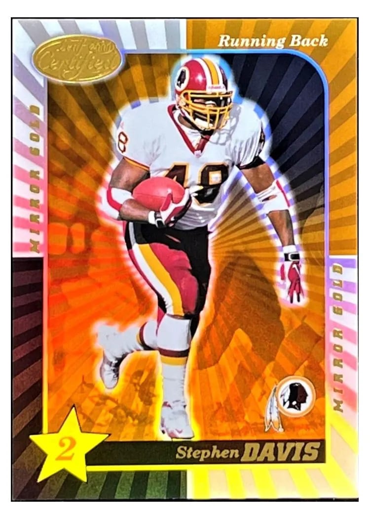 2000 Leaf Certified Stephen Davis #149 card