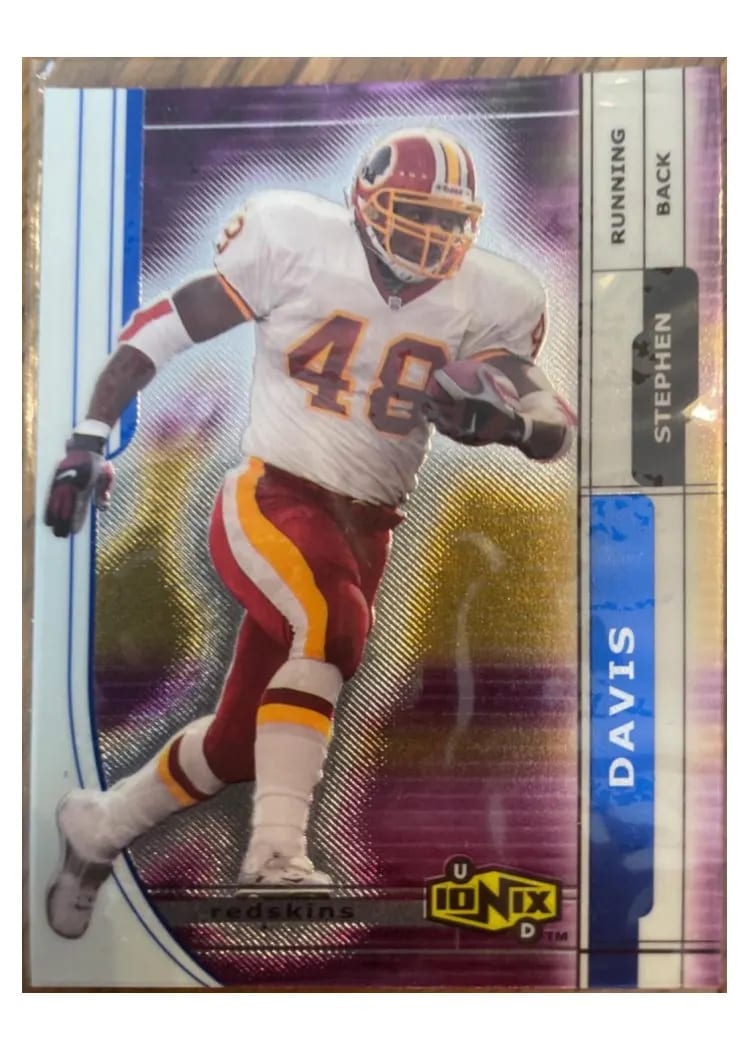2000 Upper Deck Ionix Stephen Davis #60 card