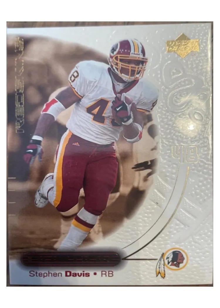 2000 Upper Deck Ovation Stephen Davis #60 card