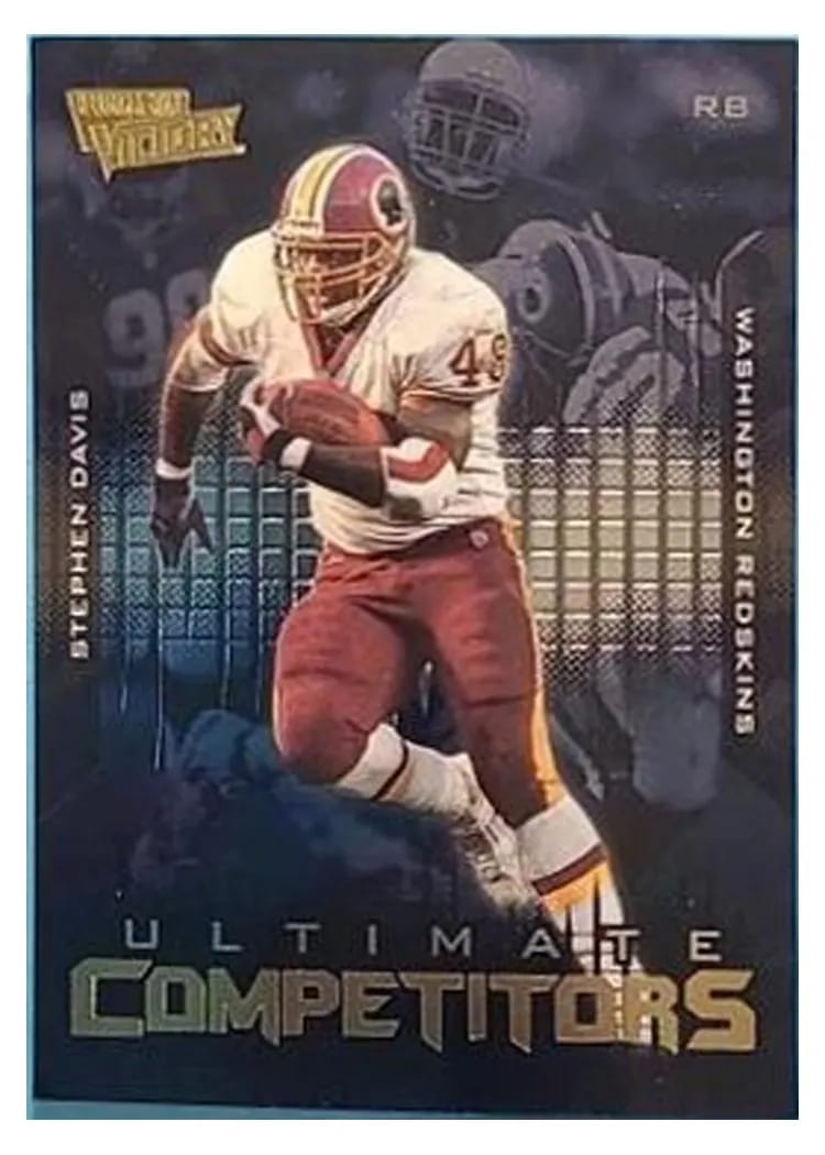 2000 Upper Deck Ultimate Victory Competitors Stephen Davis #UC3 card