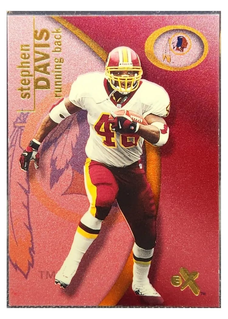2001 Fleer E X Stephen Davis #43 card