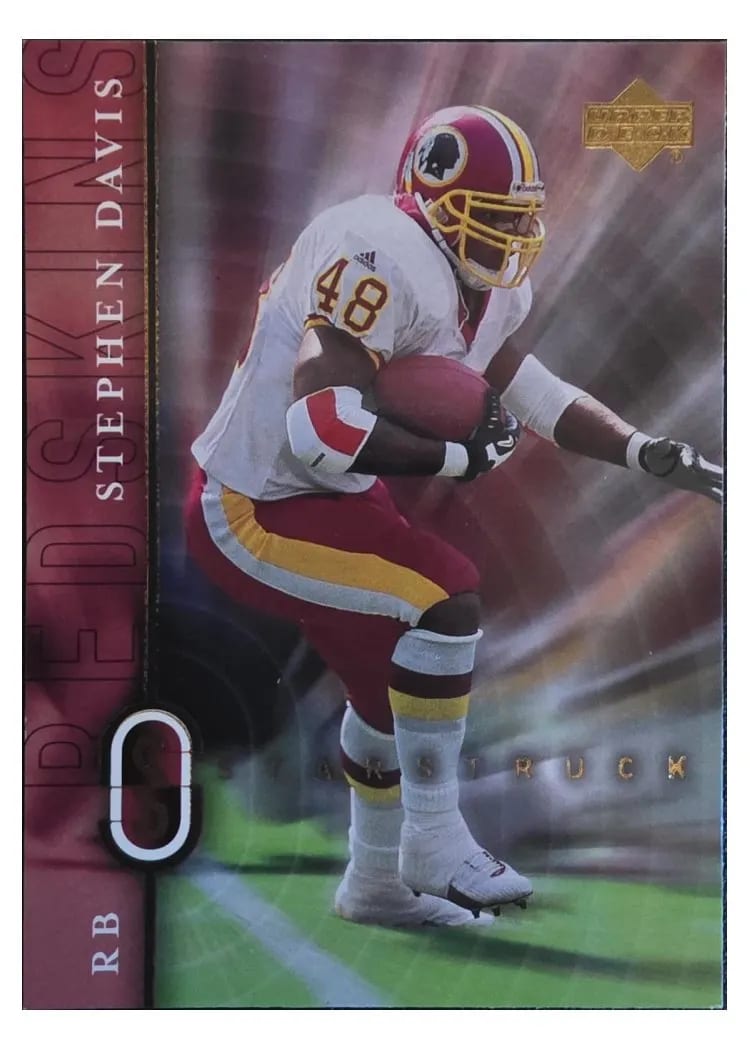 Stephen Davis 2001 Upper Deck Starstruck card