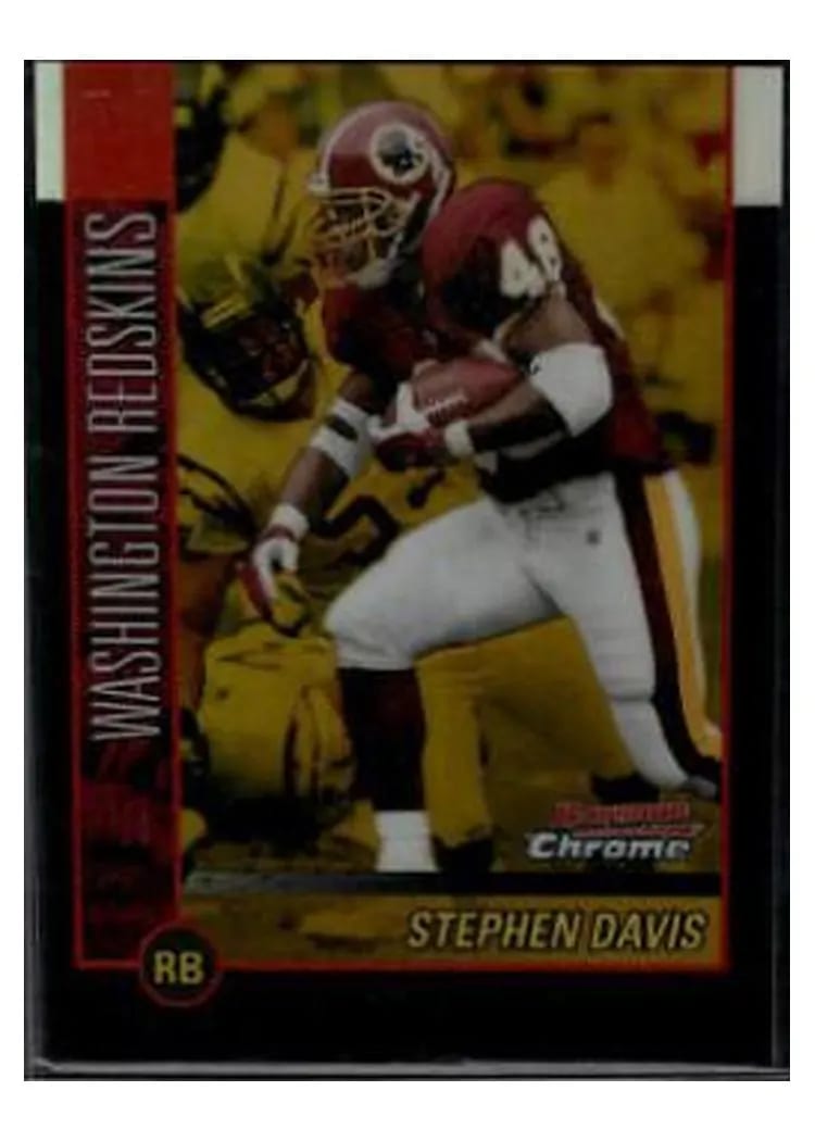 2002 Bowman Stephen Davis Gold #6 card