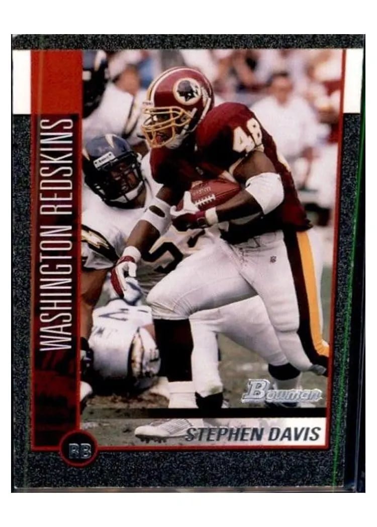 2002 Bowman Stephen Davis #6 card