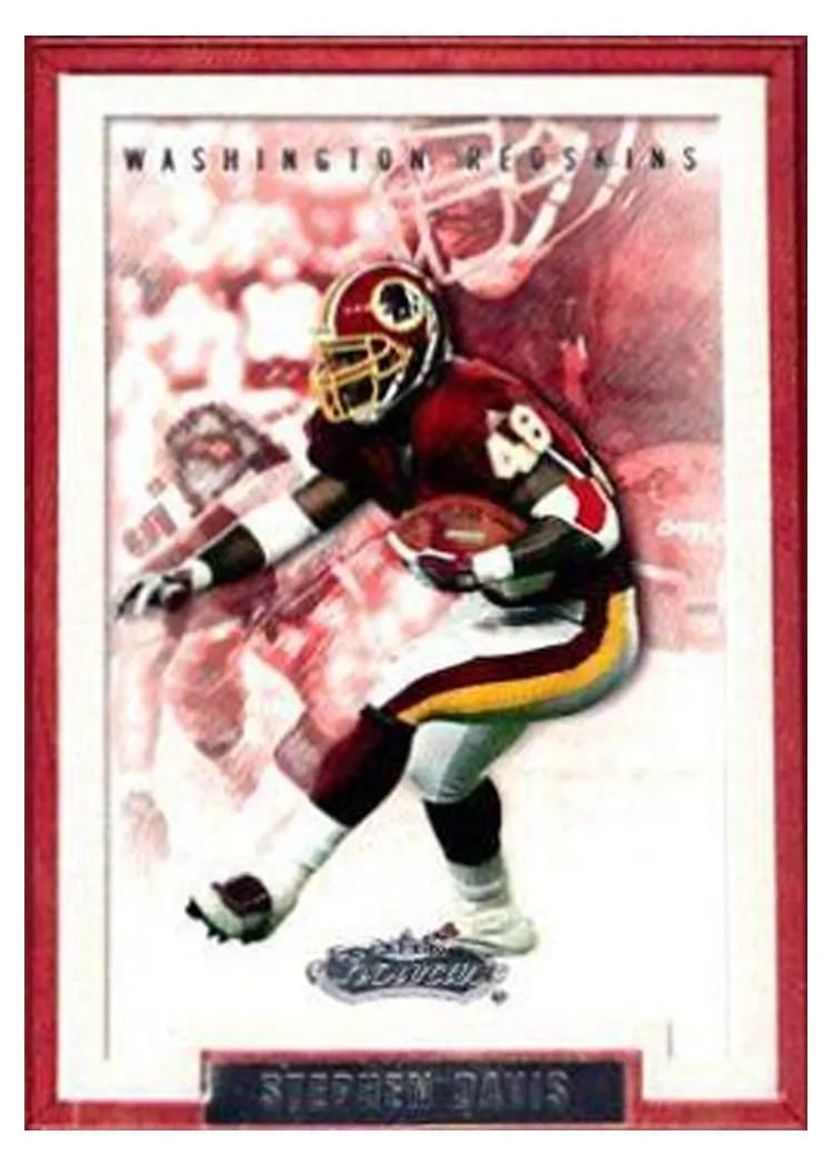 2002 Fleer Showcase Stephen Davis #15 card