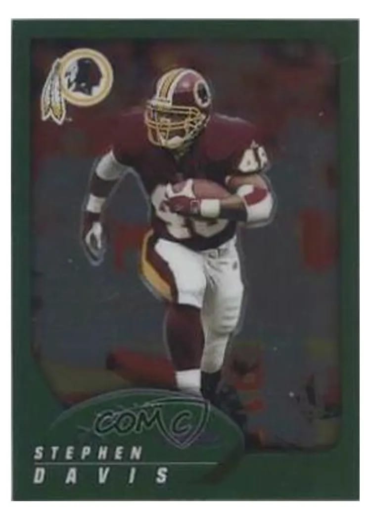 2002 Topps Chrome Stephen Davis #53 card