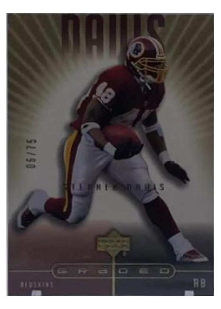 2002 Upper Deck Graded Stephen Davis #90 card