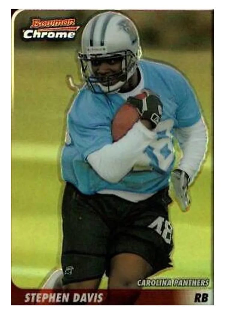 2003 Bowman Chrome Stephen Davis #16 card