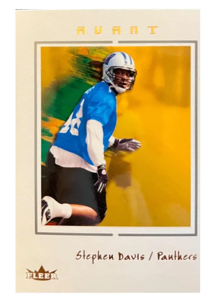2003 Fleer Avant Stephen Davis #46 card