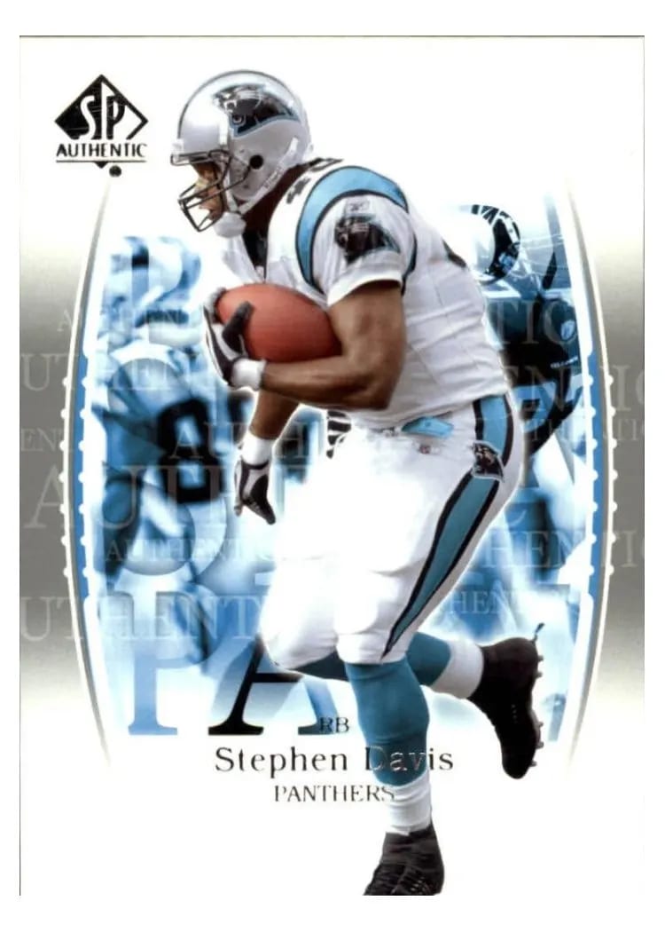 2003 SP Authentic Stephen Davis #48 card