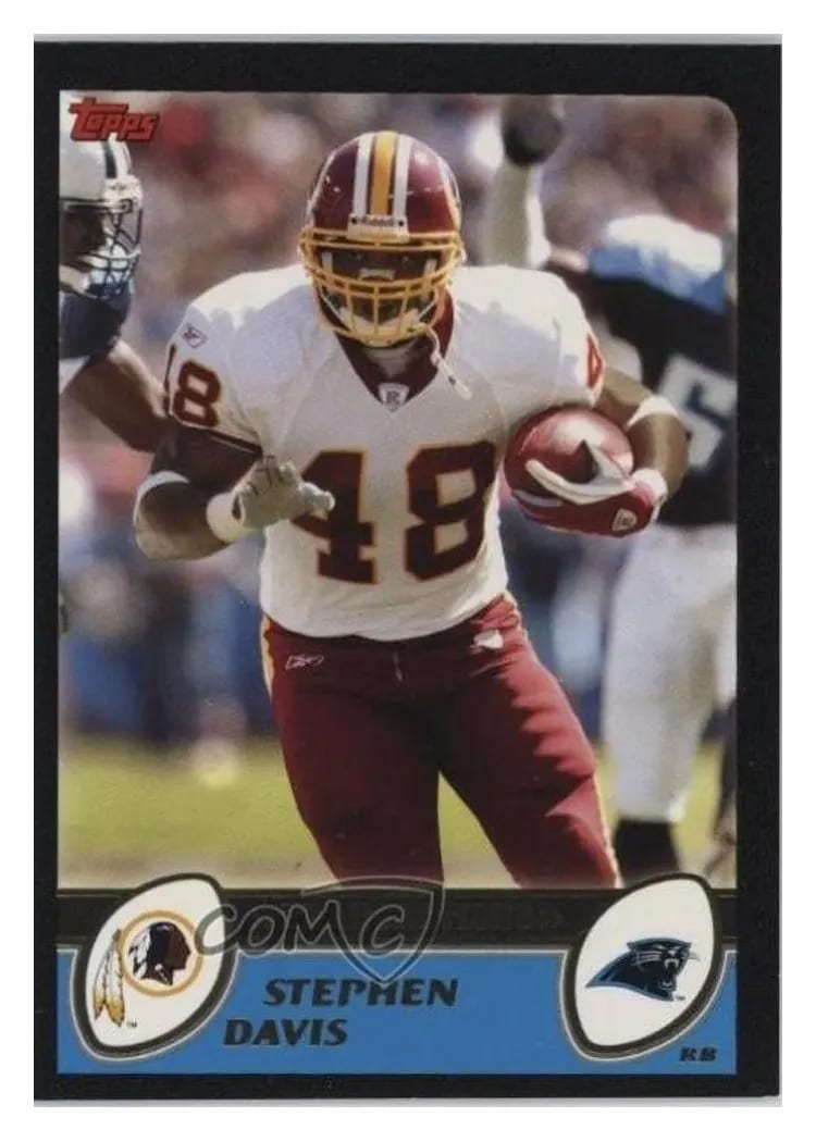 2003 Topps Stephen Davis #18 card