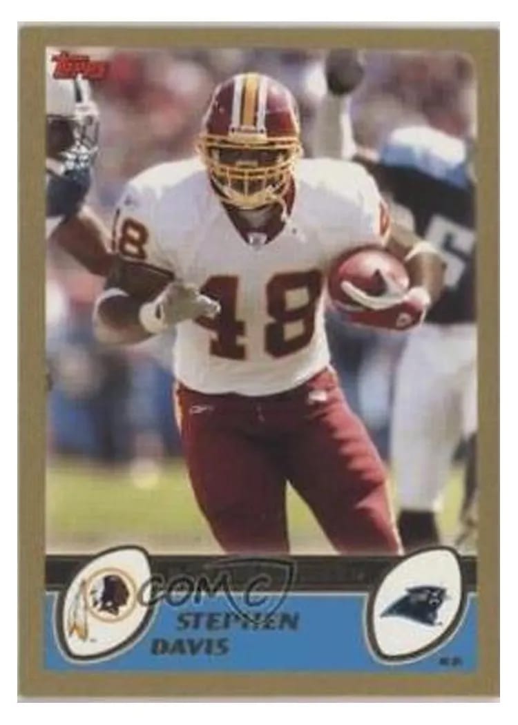 2003 Topps Stephen Davis #18 card