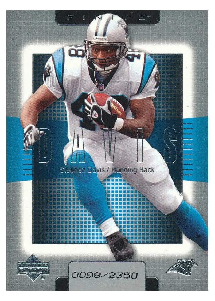 2003 Upper Deck Finite Stephen Davis #38 card