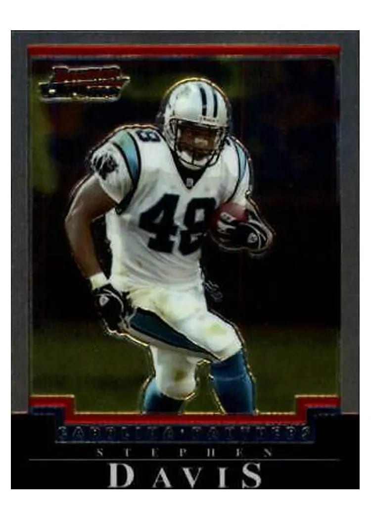 2004 Bowman Chrome Stephen Davis #55 card