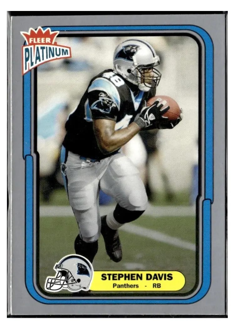 2004 Fleer Platinum Stephen Davis #56 card