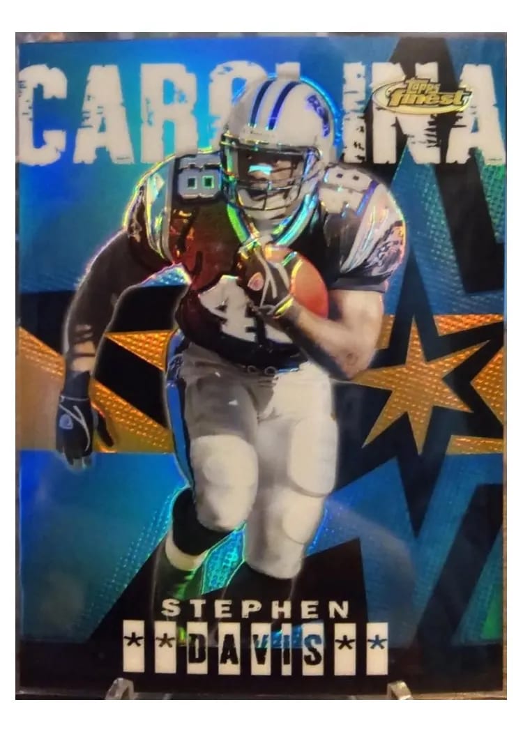 2004 Topps Finest Stephen Davis #33 card