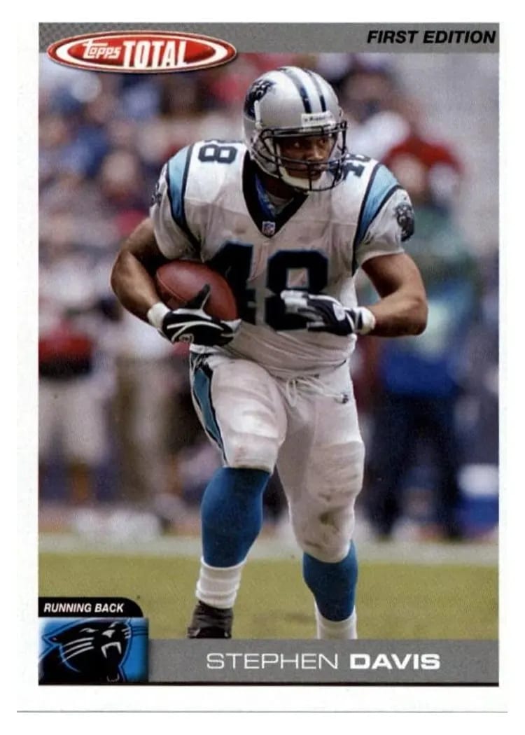 2004 Topps Total Stephen Davis #10 card