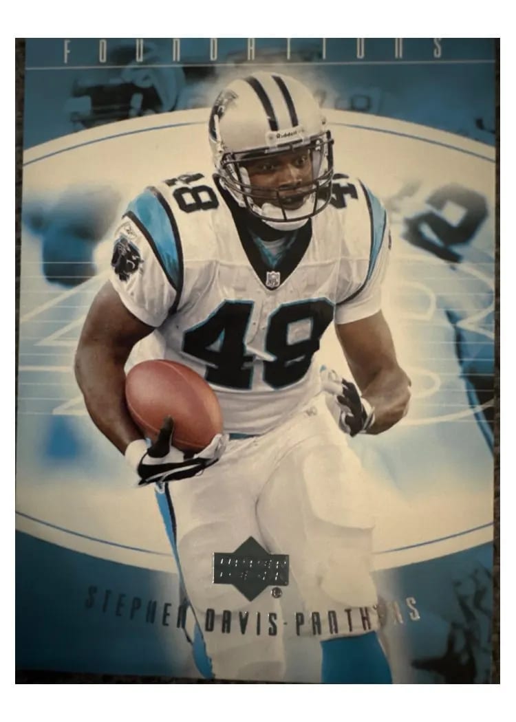 2004 Upper Deck Foundations Stephen Davis #14 card