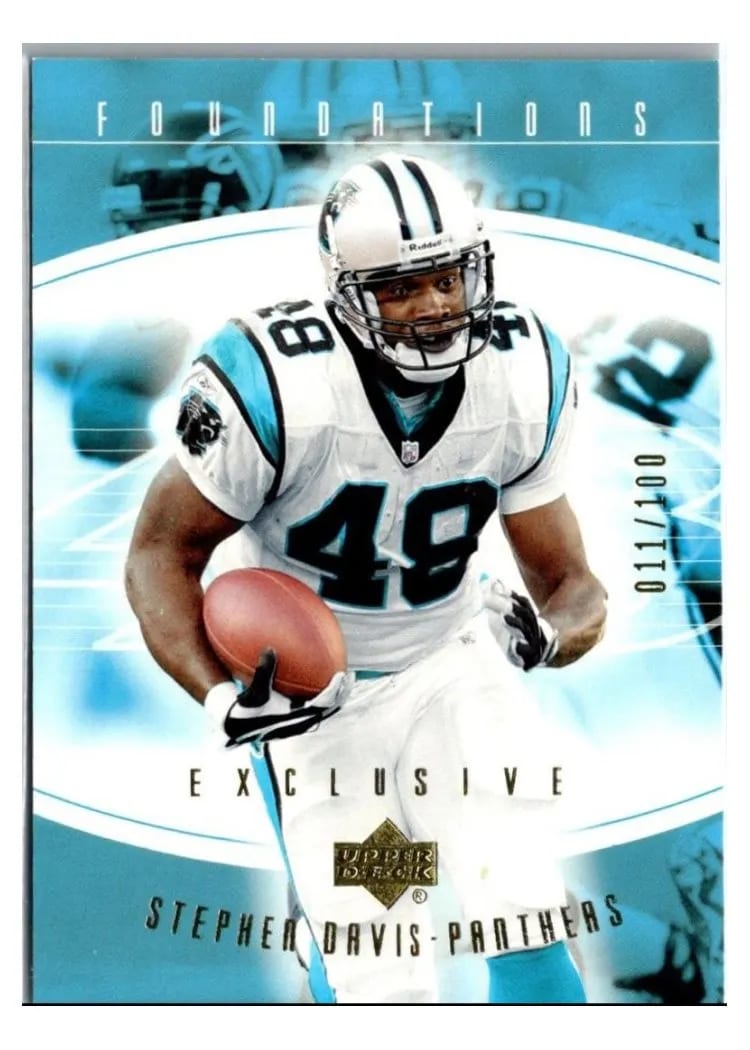 2004 Upper Deck Foundations Stephen Davis #14 card