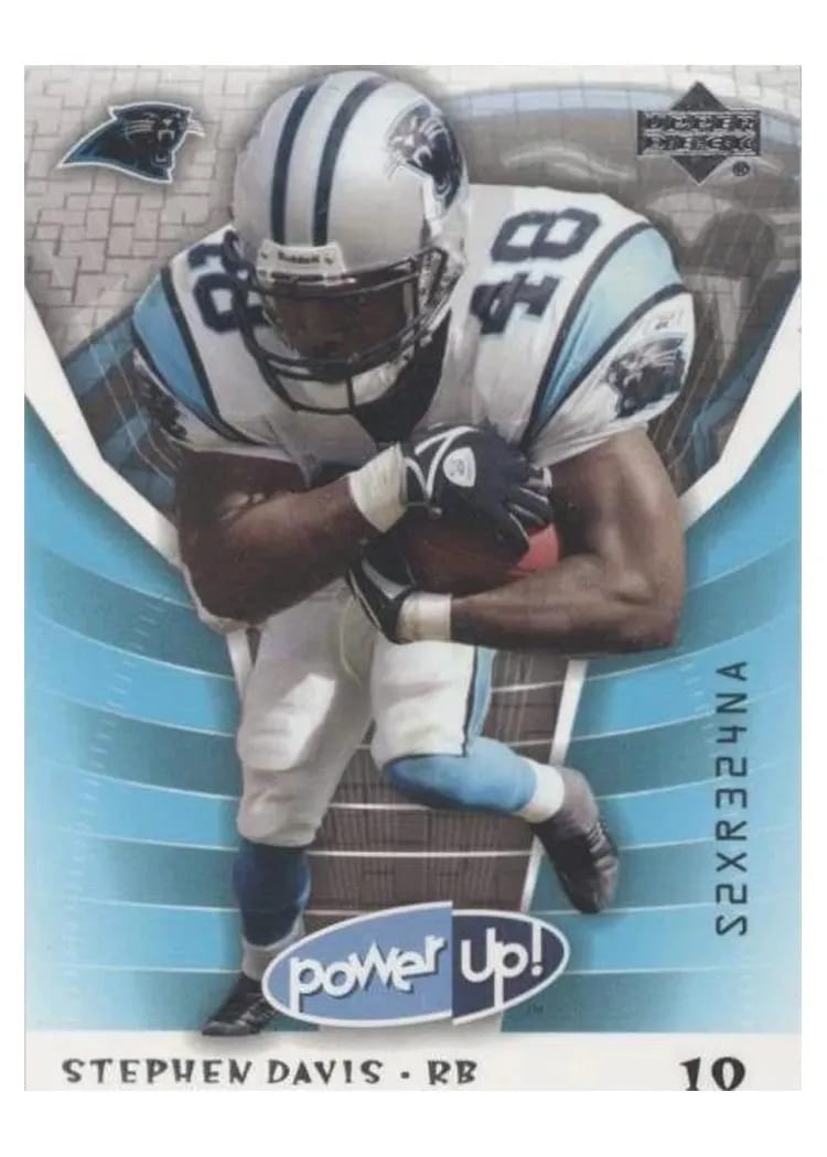 2004 Upper Deck Power Up Stephen Davis #15 card
